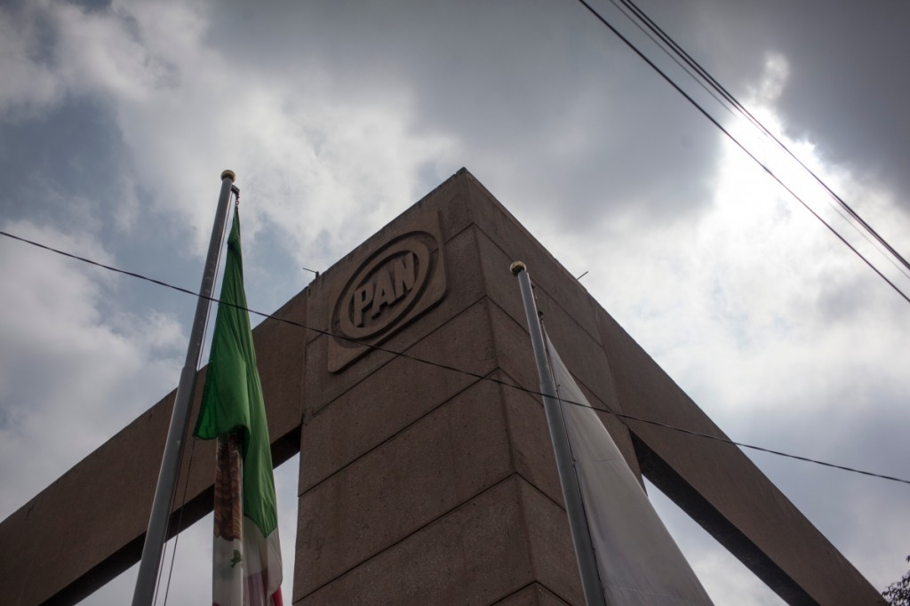 La sede del Partido Acción Nacional (PAN) en la Ciudad de México.