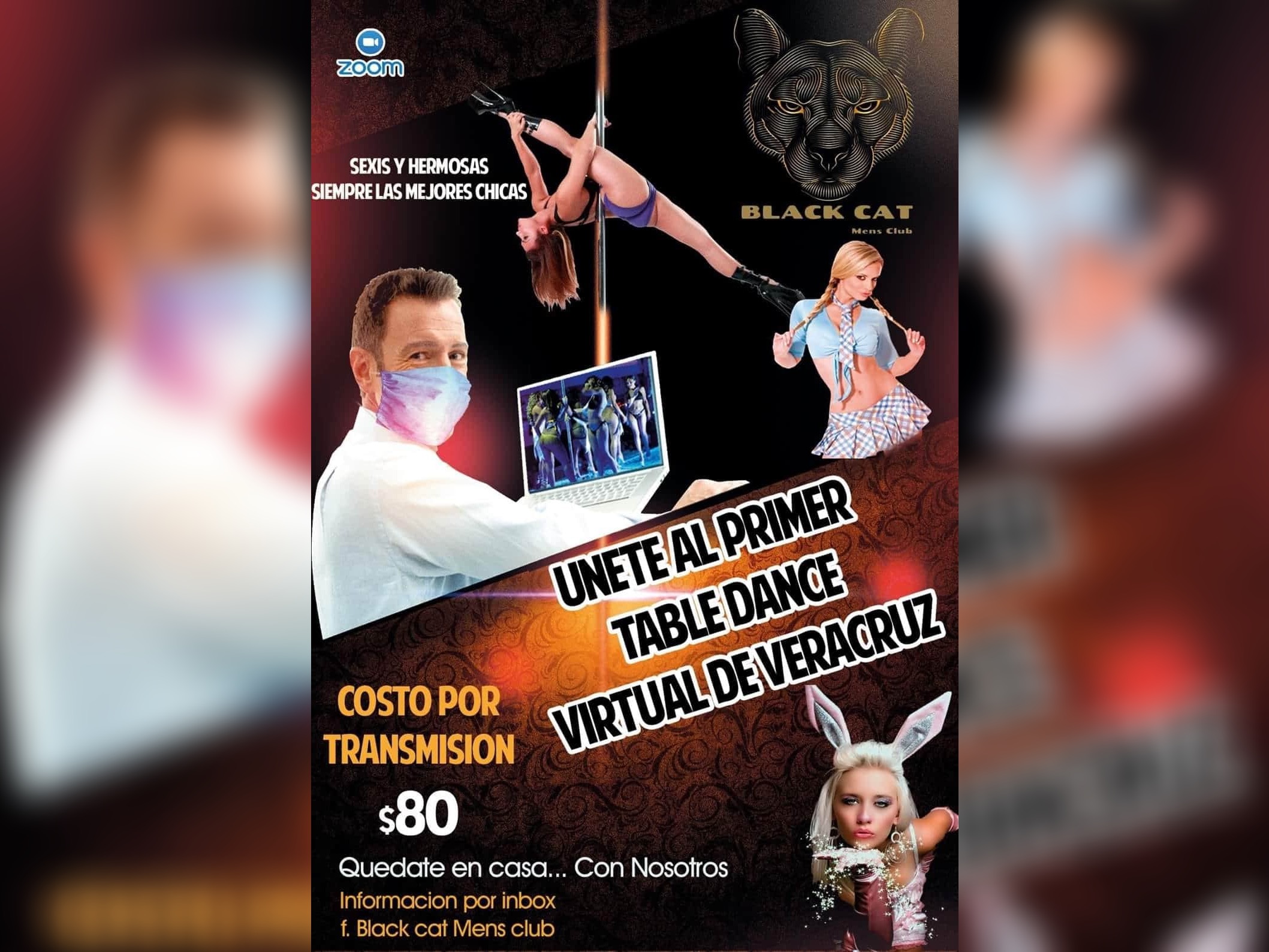 En tiempos de pandemia y abstinencia Table Dance xalapeño ofrece sus  servicios por Zoom - Crónica de Xalapa