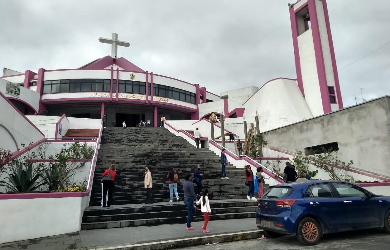 En grupos reducidos llegan peregrinos al Dique; Basílica cerrará del 11 al  13 de diciembre - Crónica de Xalapa