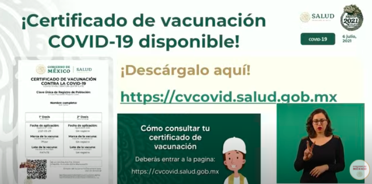 COVID-19 en México: qué es y cómo obtener el certificado ...
