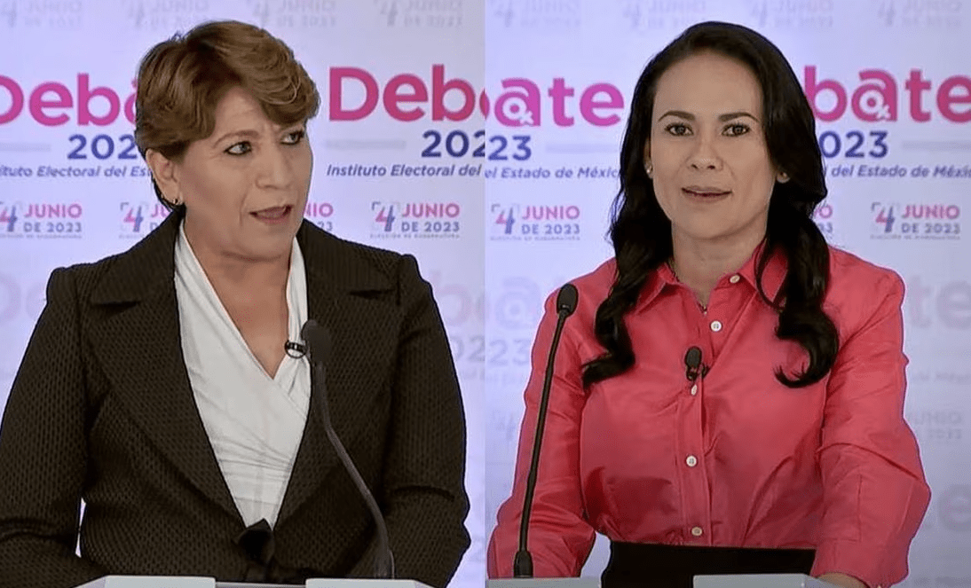 Alejandra del Moral y Delfina Gómez: Las frases clave del primer debate  rumbo a elección por Edomex - Crónica de Xalapa